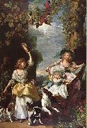 John Singleton Copley Daughters of King George III oil